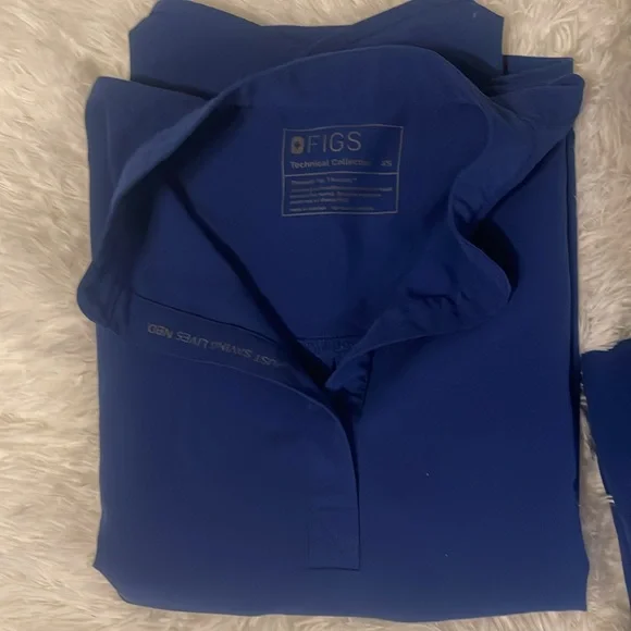 Figs ⚡️ electric blue set - Picture 2 of 4